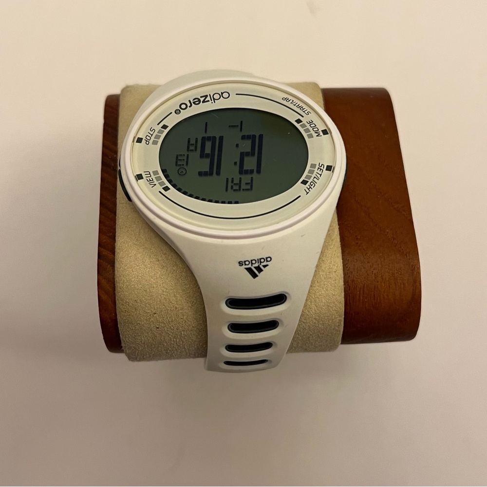 Adidas ADP 3509 Digital Watch, Adizero,  Excellent, New Batteries, vintage - Picture 4 of 8